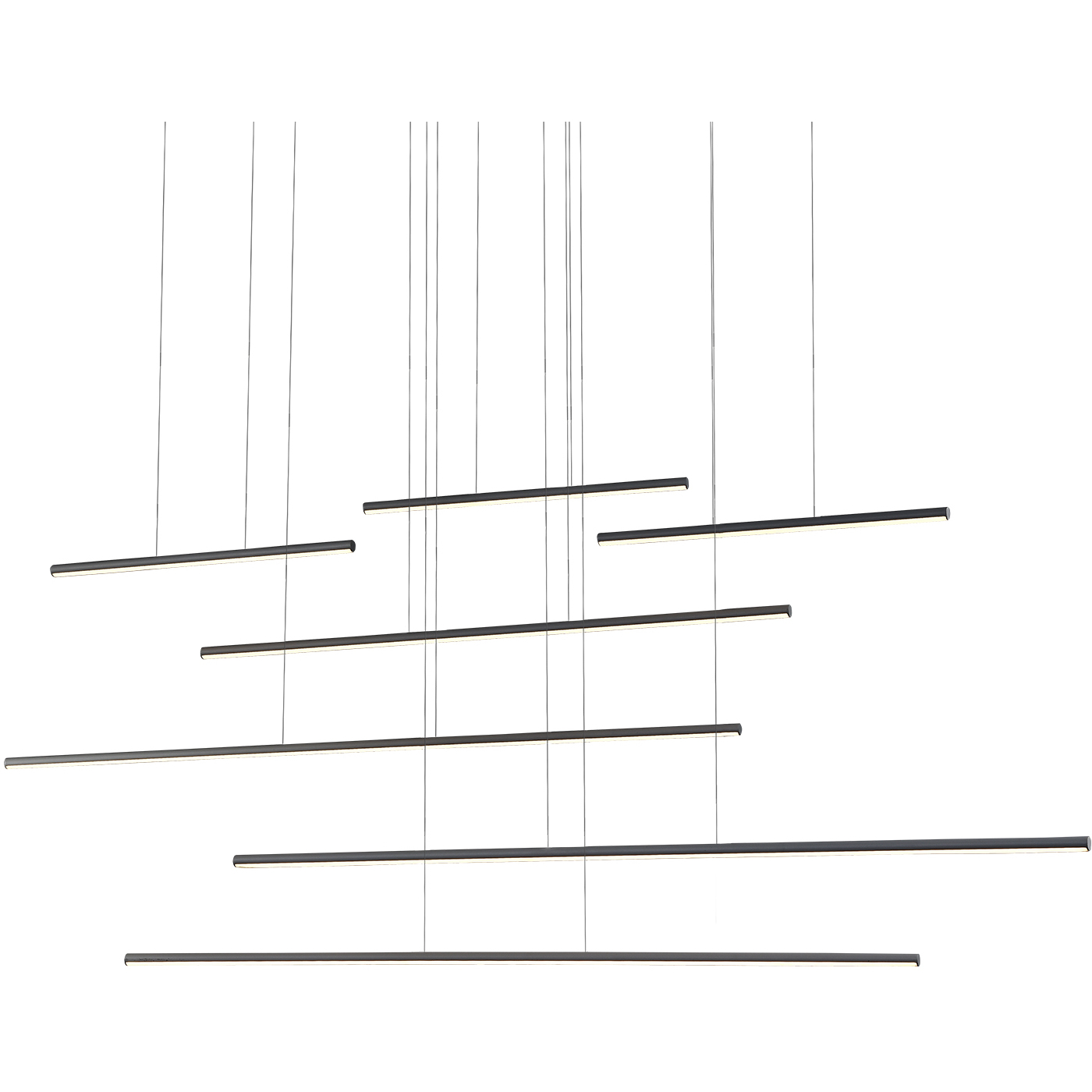 Kuzco Lighting MP14970-BK Chute Motion LED 70.88 inch Black